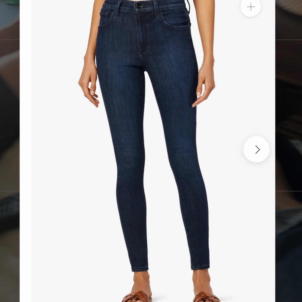 Joe's Jeans Women's High Rise Dark Indigo Skinny Jeans